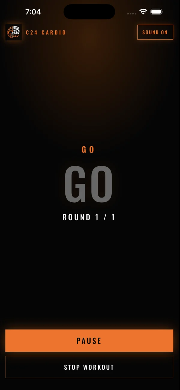 Round start countdown