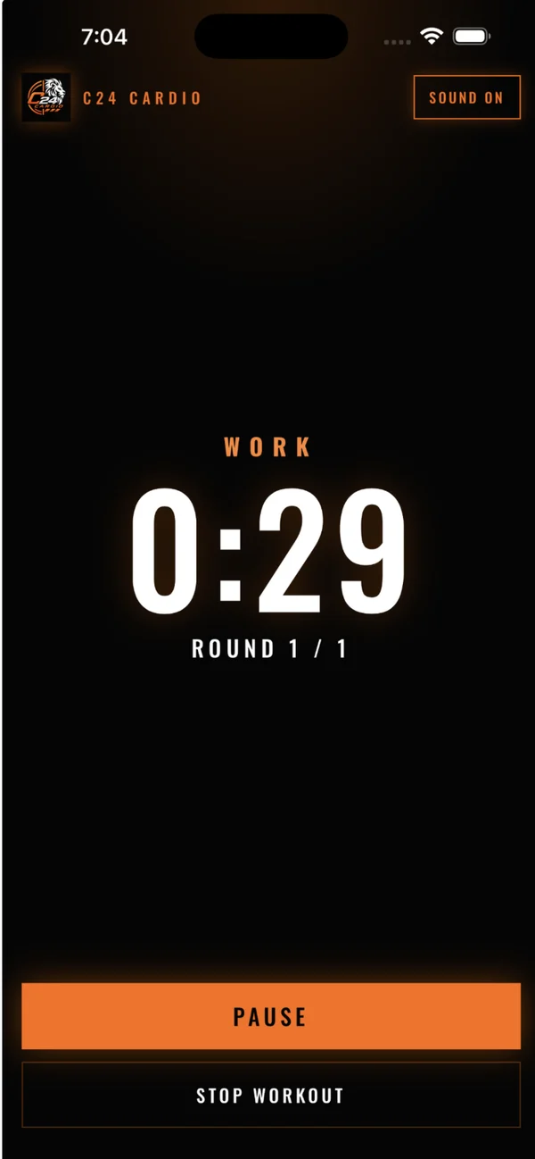 Work round timer