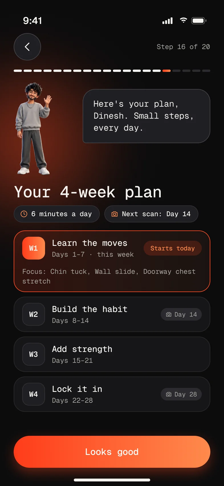Your 4-week plan