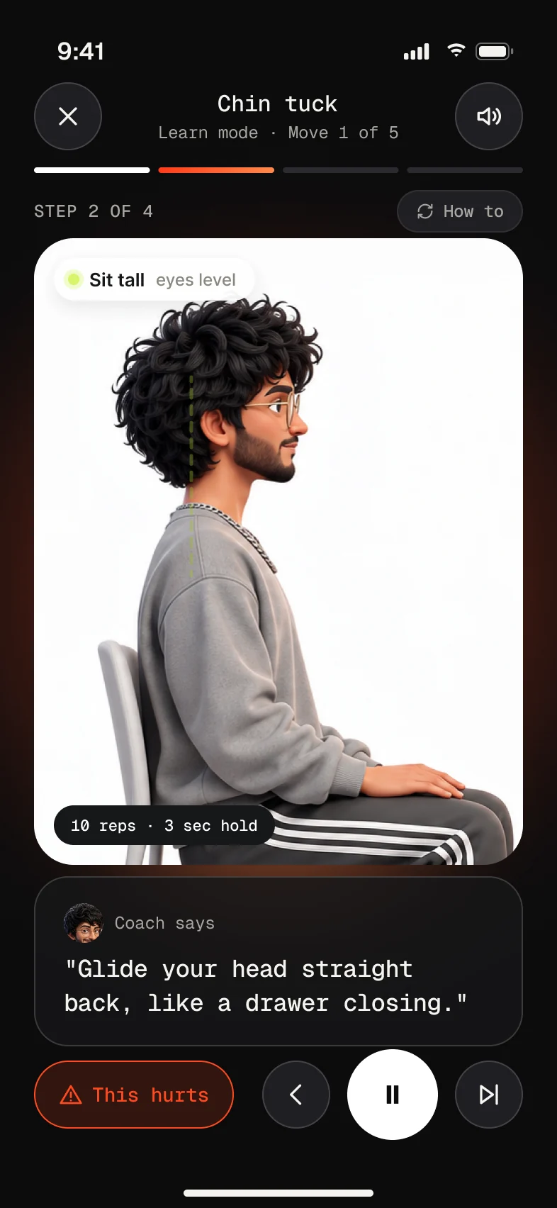 Player · learn mode