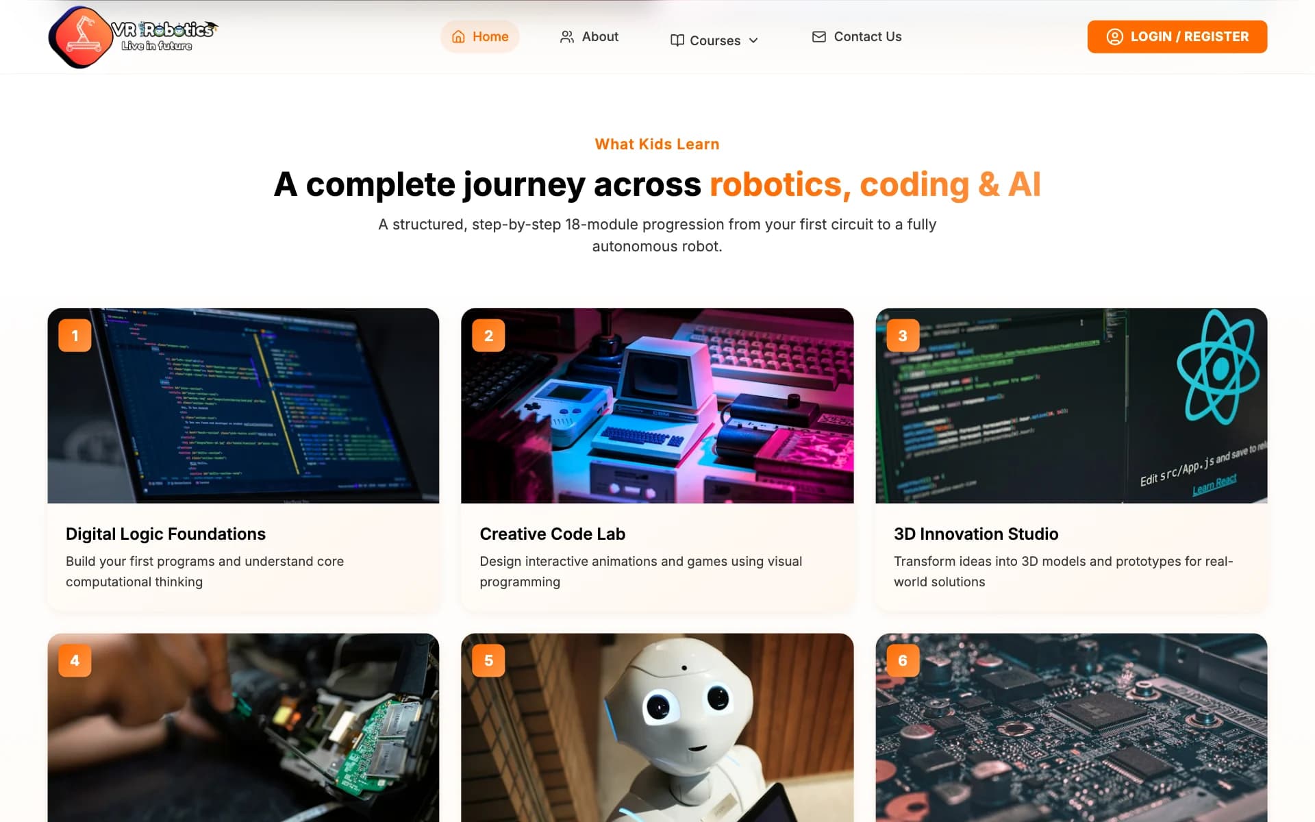 An 18-module journey